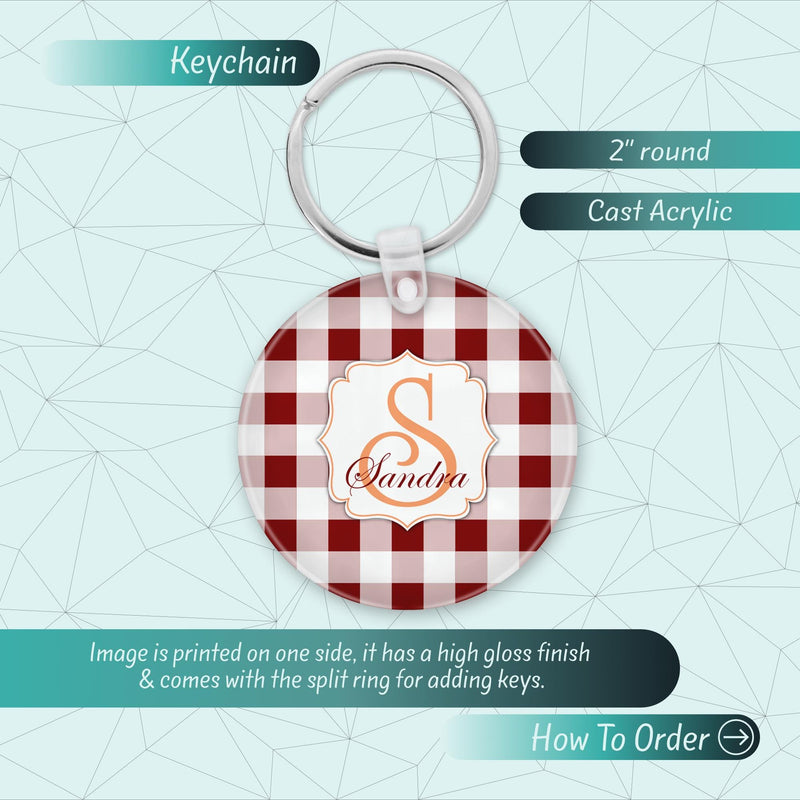 Acrylic Name Keychain – Cute Custom Keychain & Bag Charm