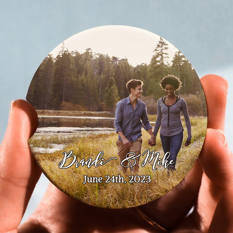 Custom Photo Coasters: Unique Couple, Family & Friend Picture Gifts
