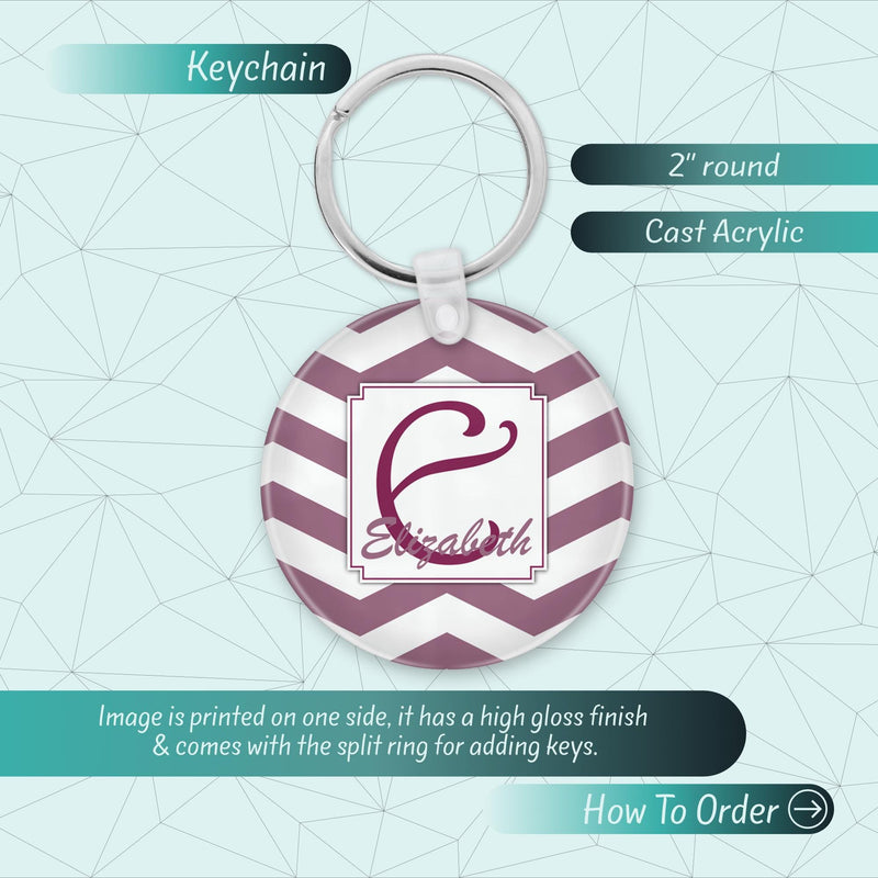 Acrylic Name Keychain – Cute Custom Keychain & Bag Charm
