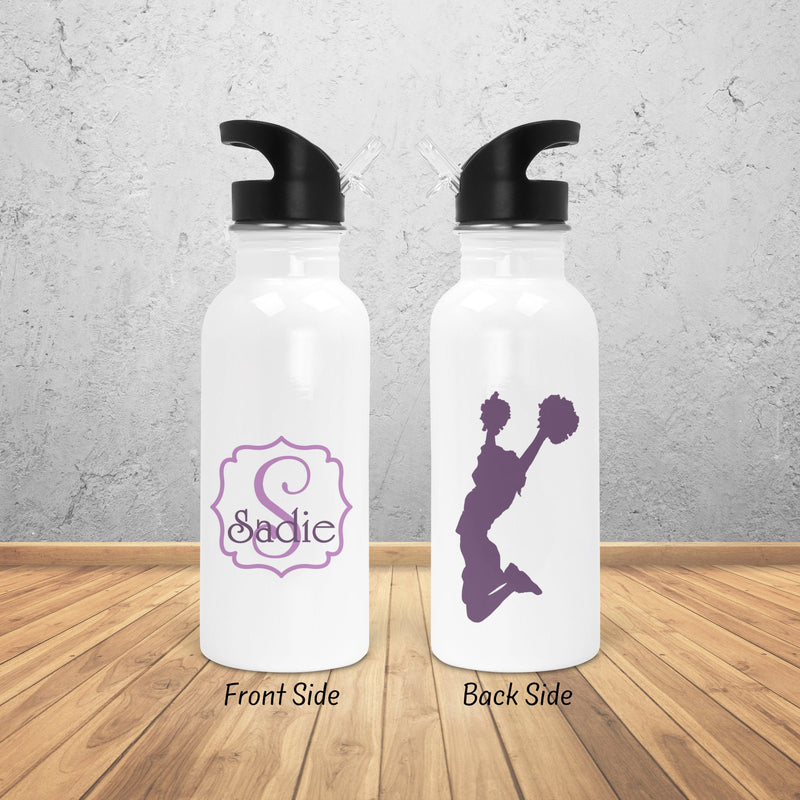 Cheerleader Gifts, Cheerleader Water Bottle, Cheerleader Team, Team Gifts, Cheer, Cheer Squad, Sports Water Bottle, Water Bottle, SZ19