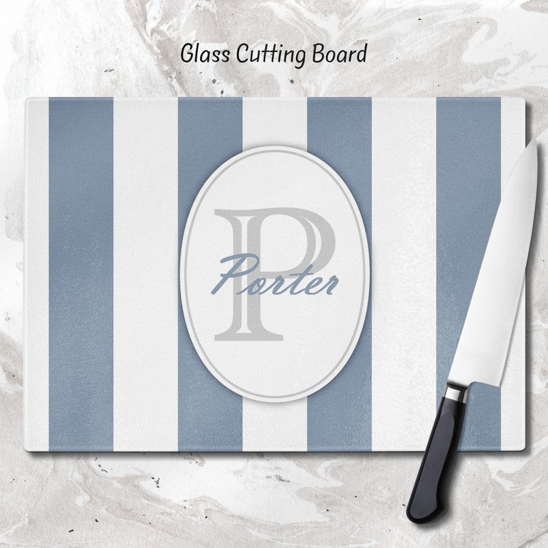 Personalized Glass Cutting Board: Tempered Kitchen Decor