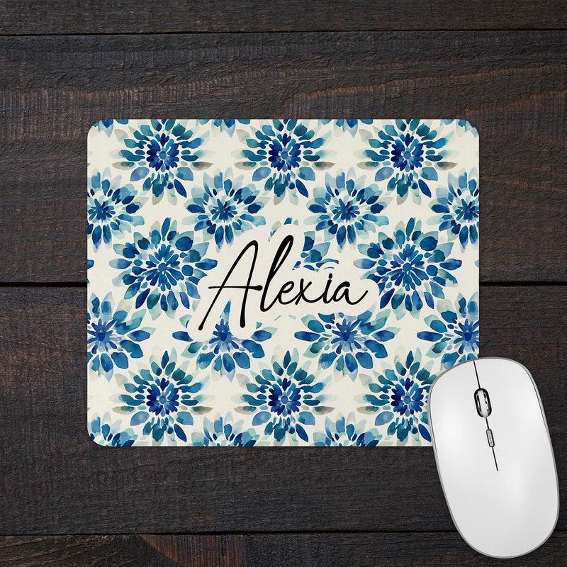 Retro Shabby Chic Mousepad – Office Gift & Desk Accessories