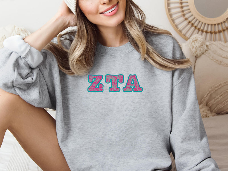 Zeta Tau Alpha Sweatshirt – Big Little Sorority Gift