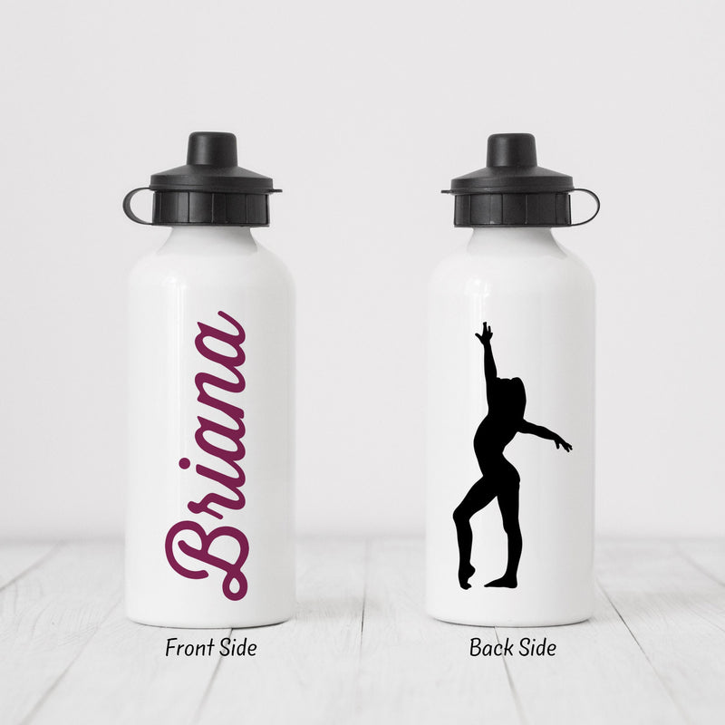 Gymnastics Gift, Gift for Her, Gymnastics Water Bottle, Gymnastics Team, Team Gifts, Personalized Water Bottle, Sports Water Bottle, SB06