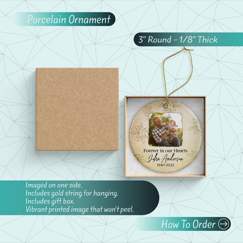 In Loving Memory Ceramic Ornament