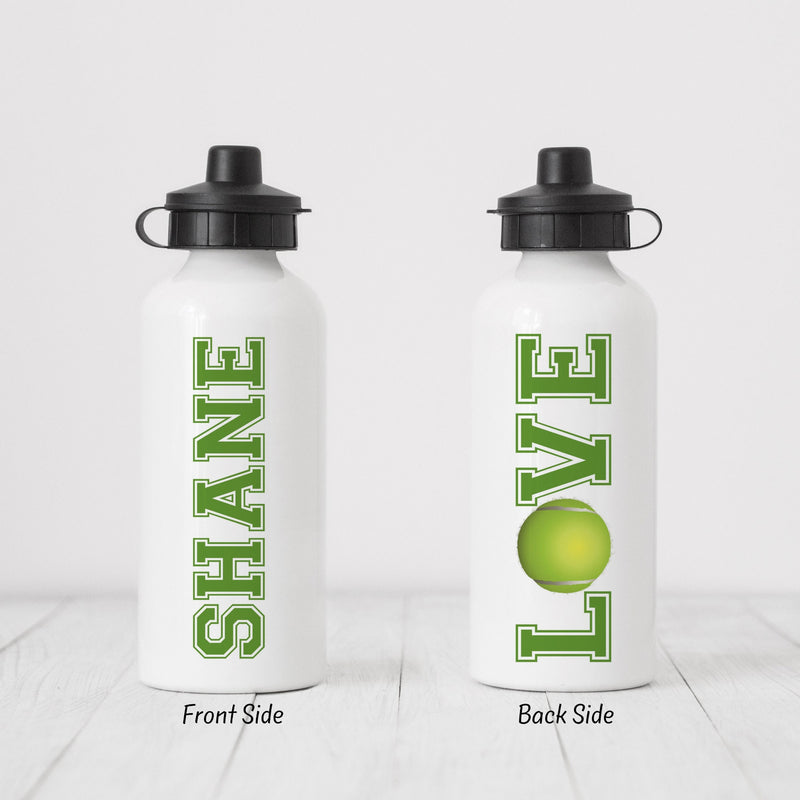 Tennis Gift, Tennis Water Bottle, Tennis Team, Team Gifts, Personalized Water Bottle, Sports Water Bottle, Water Bottle, SB10