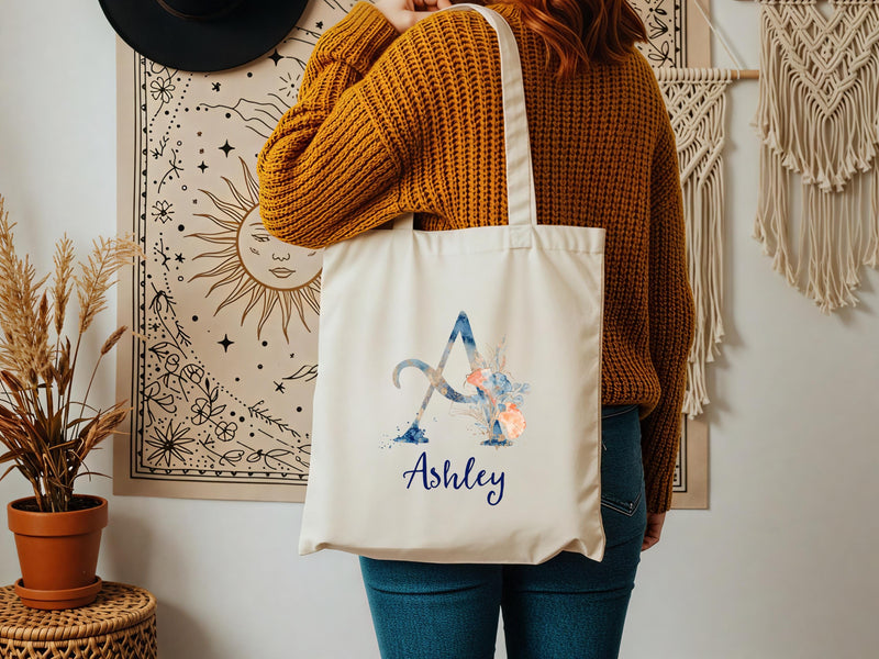 Gift for Her, Tote Bag, Canvas Tote Bag, Canvas Bag, Shoulder Bag, Linen Tote Bag, Bridesmaid Tote, Wedding Tote Bag, Bridesmaid Bag, TG74