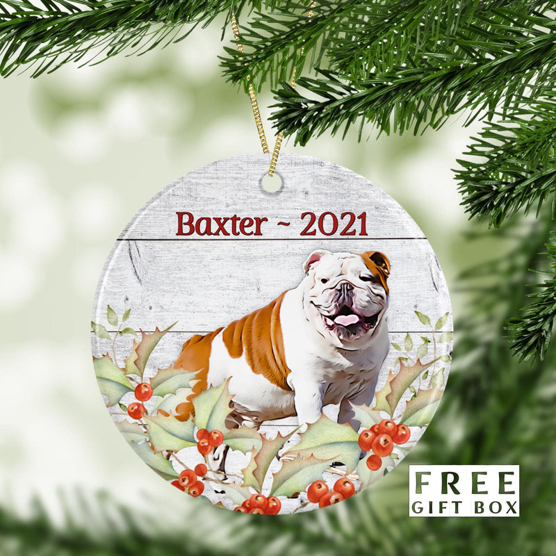 Custom Pet Photo Ornaments: Dog & Cat Memorial Gifts