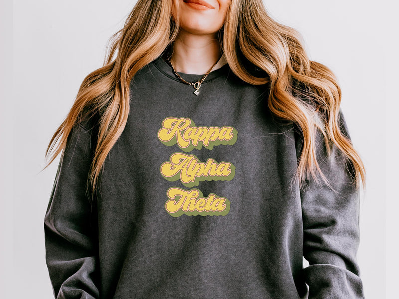 Kappa Alpha Theta Sweatshirt – Big Little Sorority Gift