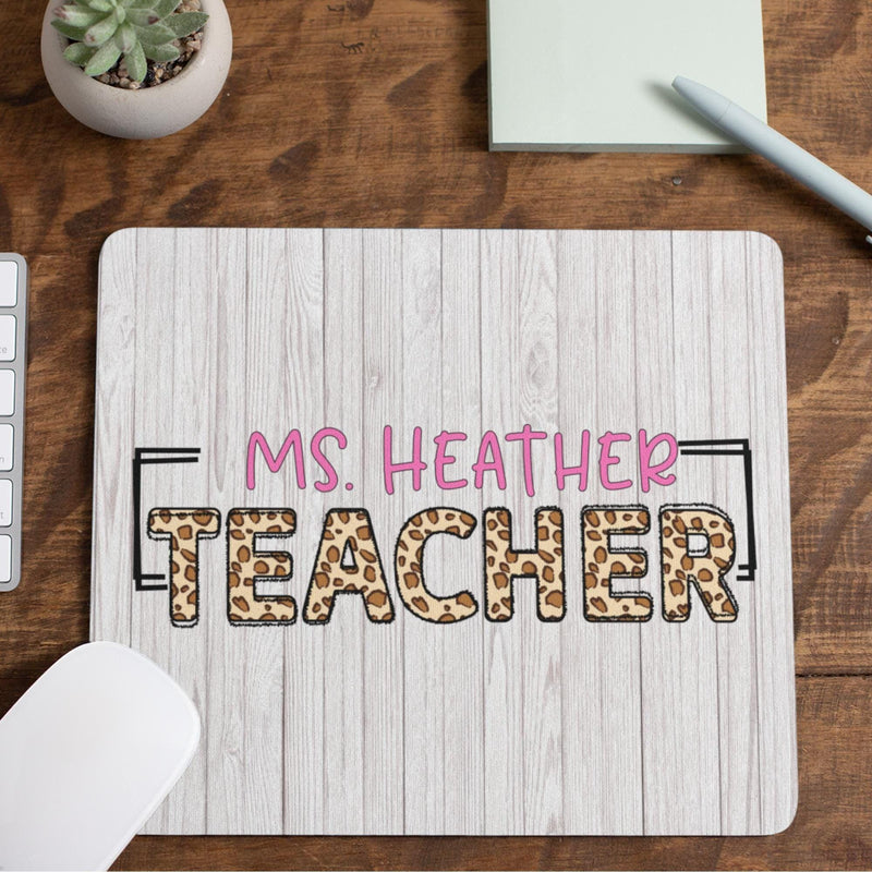 Teacher Mousepad - Custom Teacher Appreciation Gift for Back to School