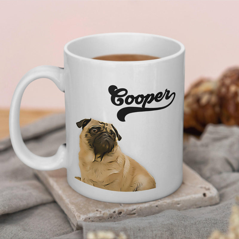 Pet Portrait Coffee Mug - The Ultimate Gift for Pet Lovers