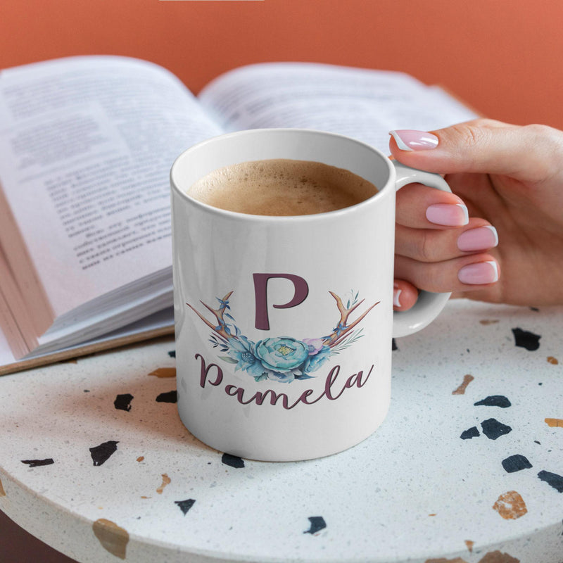 Best Friends Coffee Mug - Custom Mug with Name, Unique Thank You Gift