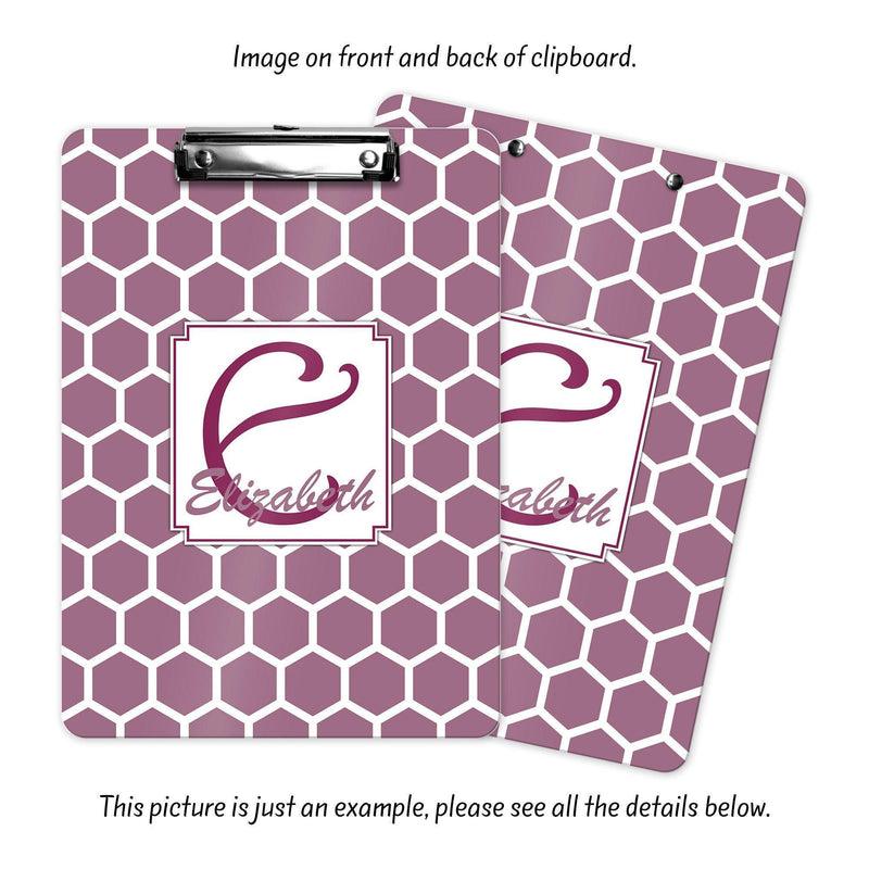 Custom Clipboard, Monogram Clip Board, Monogram Teacher Gift, Personalized Office Gifts, Personalized Clip Board, School Supplies, CB08