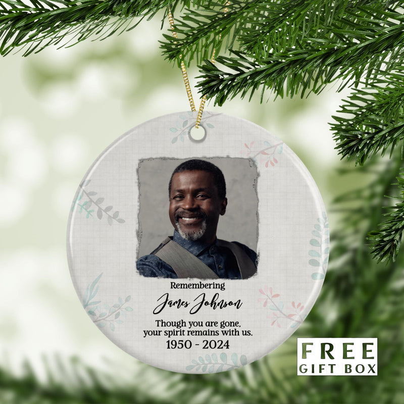 In Loving Memory Ceramic Ornament