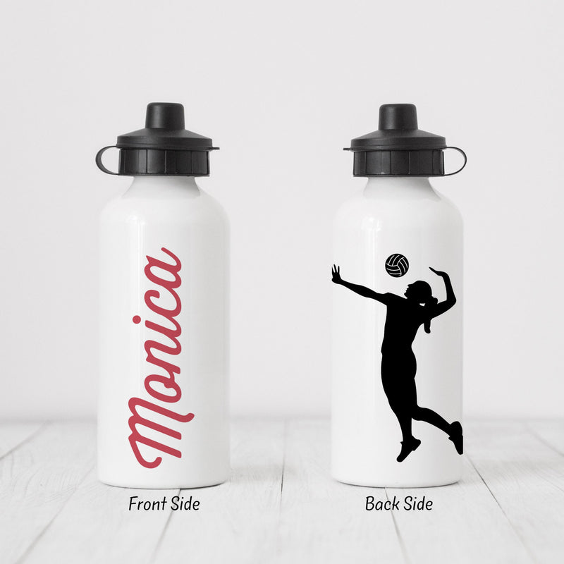 Volleyball Gift, Gift for Her, Volleyball Water Bottle, Volleyball Team, Team Gifts, Personalized Water Bottle, Sports Water Bottle, SB25