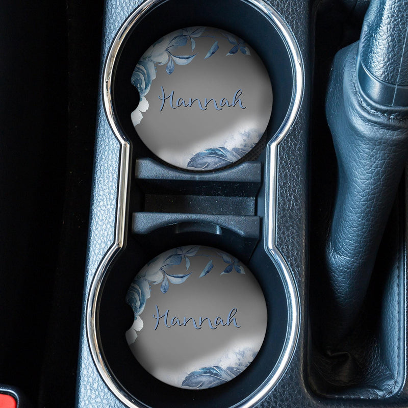 Boho Car Coasters - Cute Custom Coaster Set for Car Decor & Wedding Favors