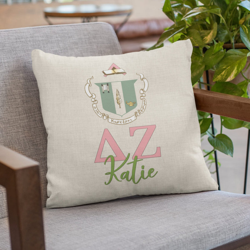Delta Zeta Sorority Pillow Perfect Big Little Gift! – The Letter