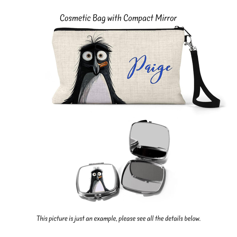 Bird Lover Custom Makeup Bag