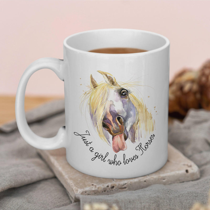 Custom Horse Mug - Ideal Equestrian Gift