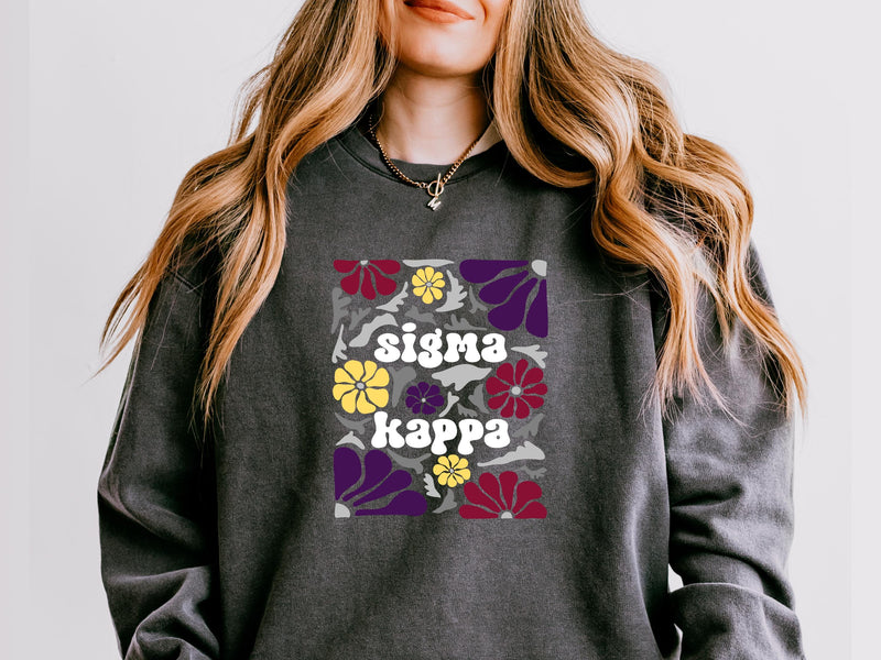 Sigma Kappa Sweatshirt – Big Little Sorority Gift