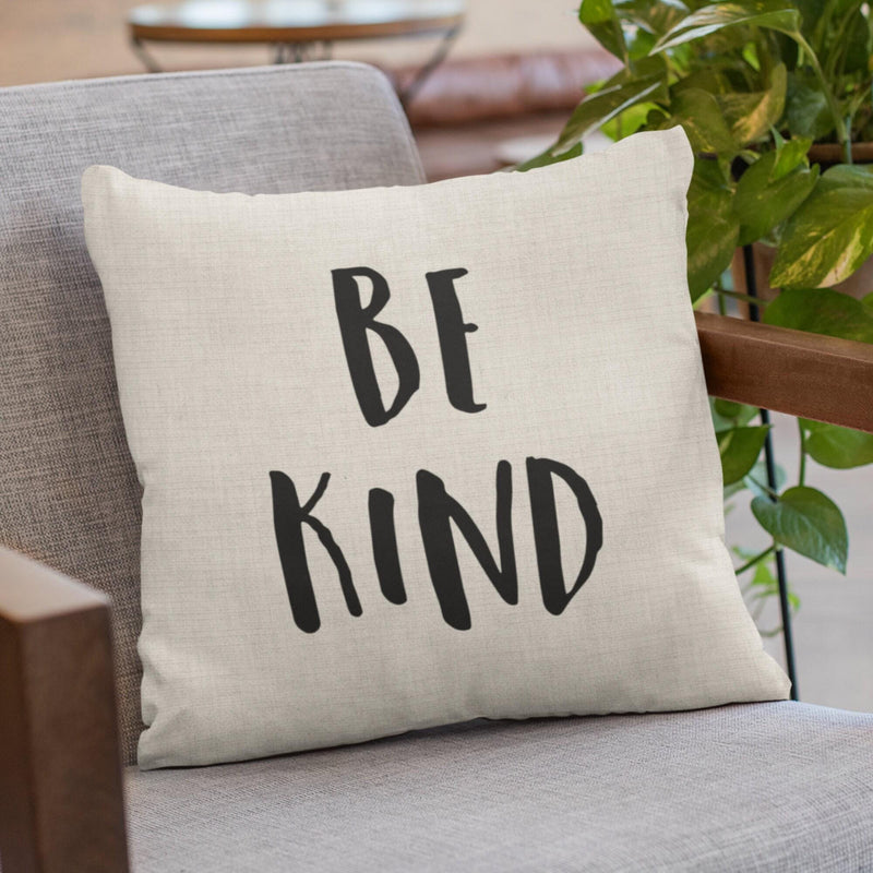 Be Kind, Quote Pillow, Throw Pillow, Fall Pillow, Pillow Cover, Wedding Gift, Anniversary Gift, Housewarming Gift, Home Decor, PI23