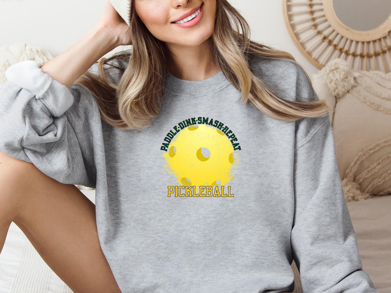 Pickleball Game Day Sweatshirt – Custom Pickleball Team Spirit Shirt