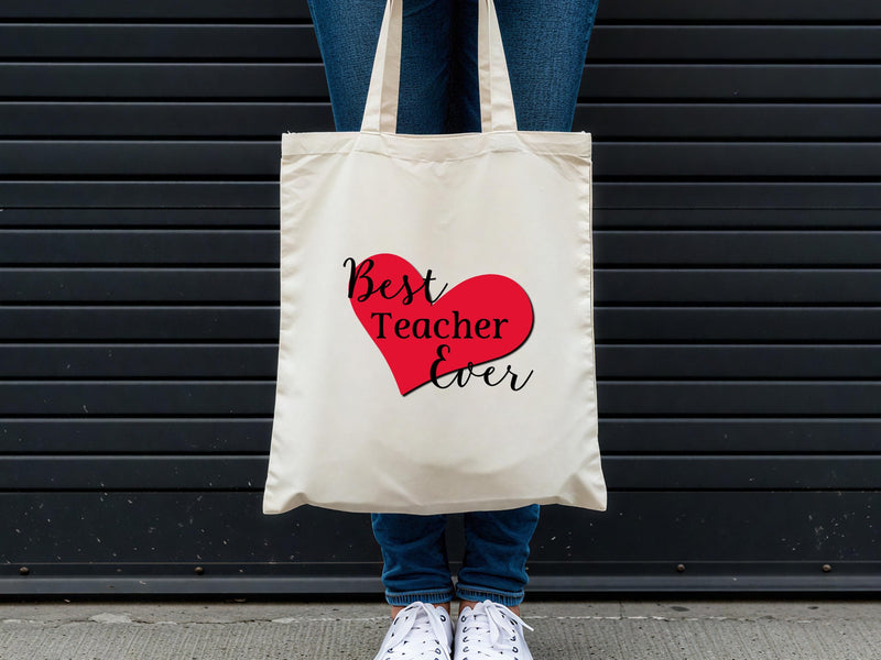 Personalized Teacher Tote Bag – Custom Appreciation Gift for Your Favorite Teacher, TG01