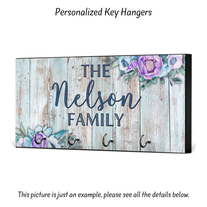 Boho, Key Holder for Wall, Wedding Gift, Gift for Her, Anniversary Gift, Housewarming Gift, New Home Gift, Home Decor, Key Holder, KH32