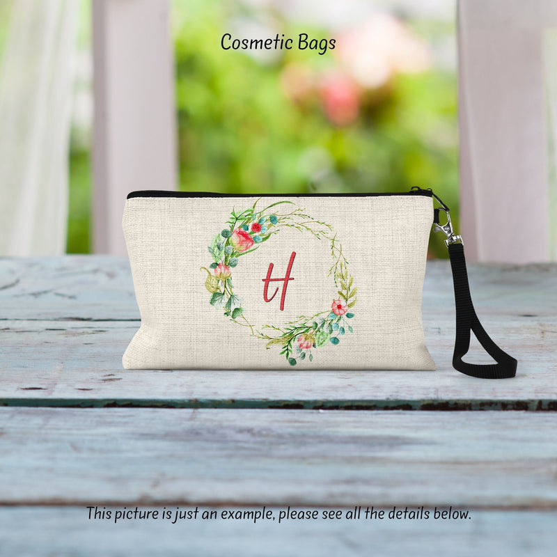 Custom Floral Makeup Organizer - Ideal Best Friend Birthday & Appreciation Gift