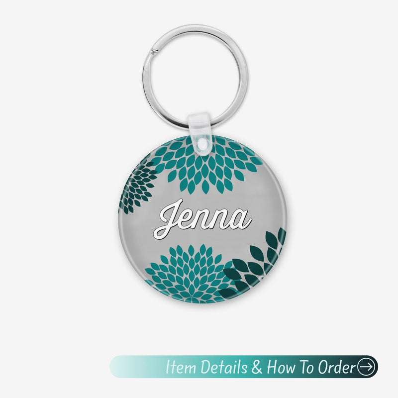 Acrylic Name Keychain – Cute Custom Keychain & Bag Charm