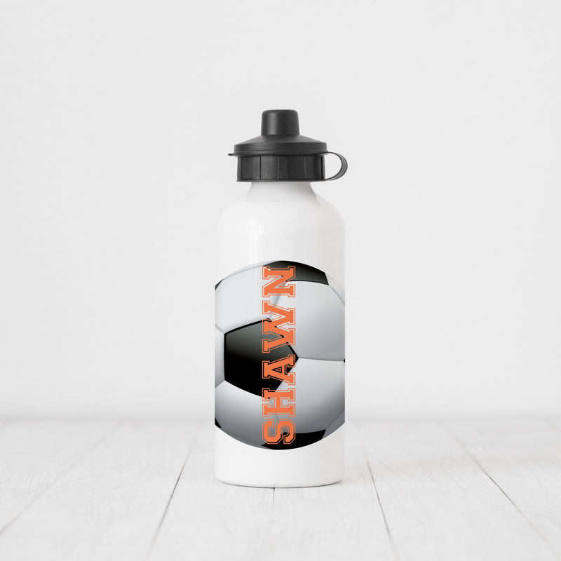 Soccer Gift, Personalized water bottle, soccer water bottle, water bottle, Team Gifts, sports water bottle, custom water bottle, SB03