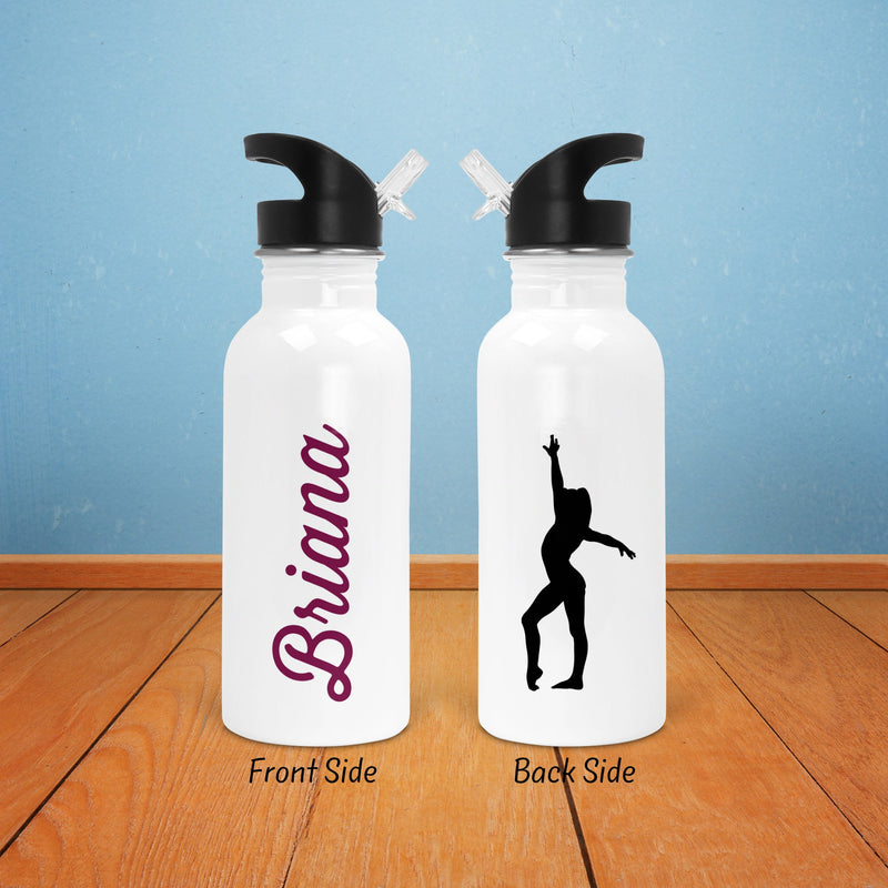 Gymnastics Gift, Gift for Her, Gymnastics Water Bottle, Gymnastics Team, Team Gifts, Personalized Water Bottle, Sports Water Bottle, SZ22