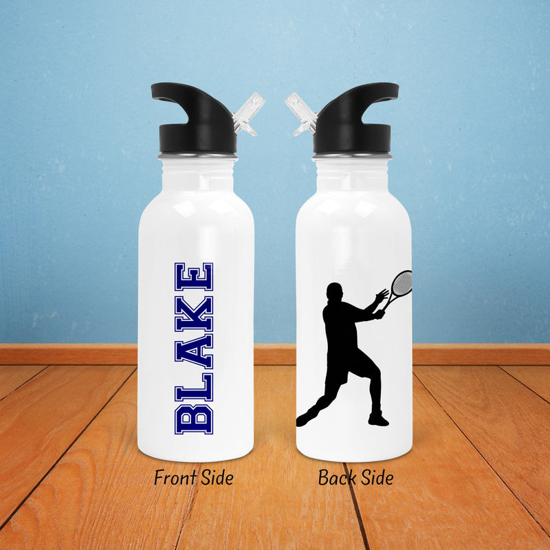 Tennis Gift, Tennis Water Bottle, Tennis Team, Team Gifts, Personalized Water Bottle, Sports Water Bottle, Water Bottle, SZ06