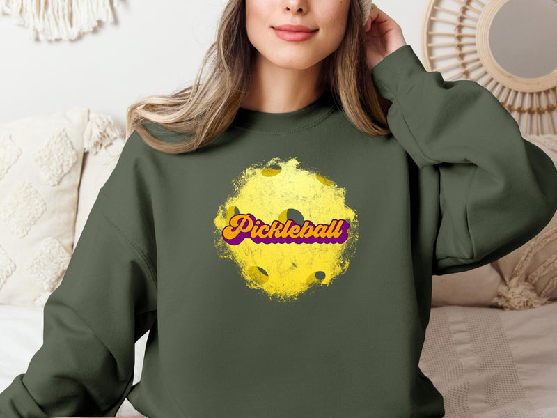 Pickleball Game Day Sweatshirt – Custom Pickleball Team Spirit Shirt