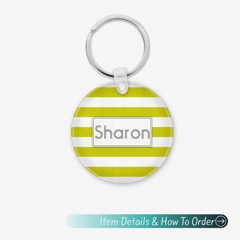 Acrylic Name Keychain – Cute Custom Keychain & Bag Charm