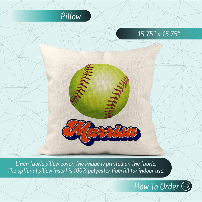 Basketball Pillow - Personalized Coach & Team Gift