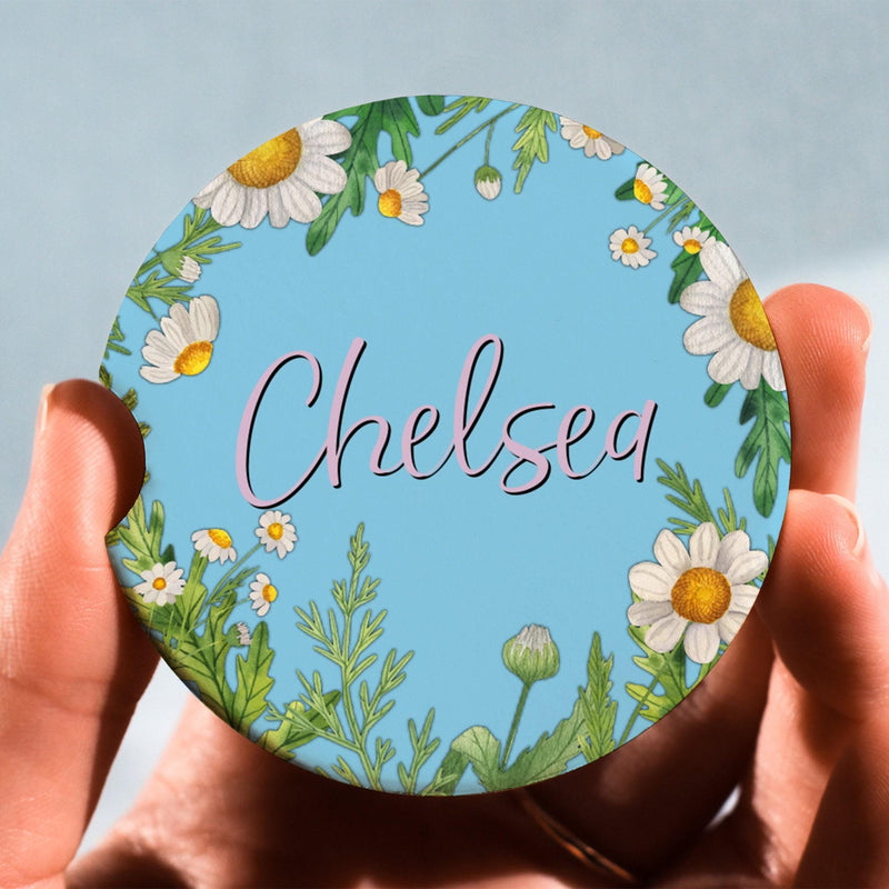 Flower Car Coasters Gift for Her Mothers Day Gift Wedding Favors Best Friends Gifts Graduation Gift Gifts for Mom Sister Gift, CC86