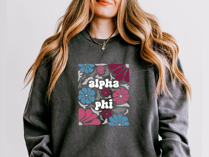 Alpha Phi Sweatshirt – Big Little Sorority Gift