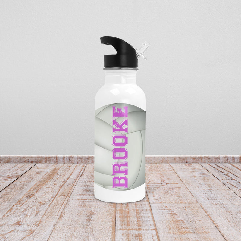Volleyball Gift, Volleyball Water Bottle, Volleyball Team, Team Gifts, Personalized Water Bottle, Sports Water Bottle, Water Bottle, SZ28