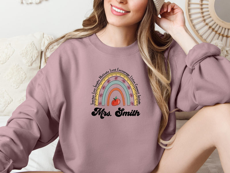 Custom Teacher Sweatshirt – Perfect Teacher Gift!