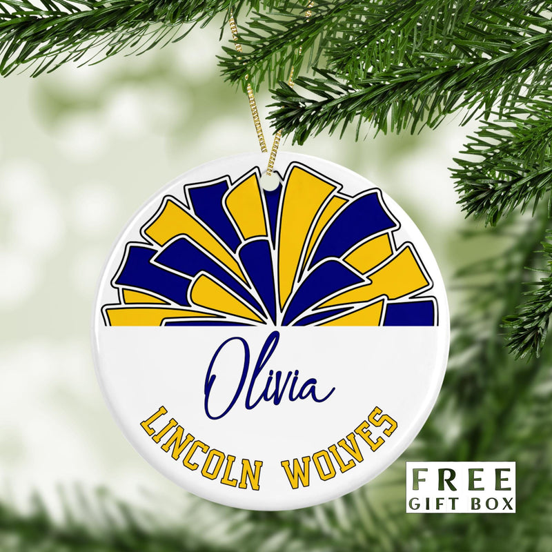 Cheerleader Ornament - Perfect Graduation & Christmas Gift