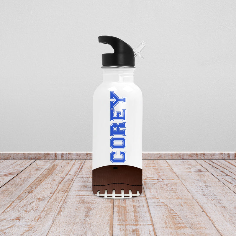 Football Gift, Football Water Bottle, Football Team, Team Gifts, Personalized Water Bottle, Sports Water Bottle, Water Bottle, SZ24