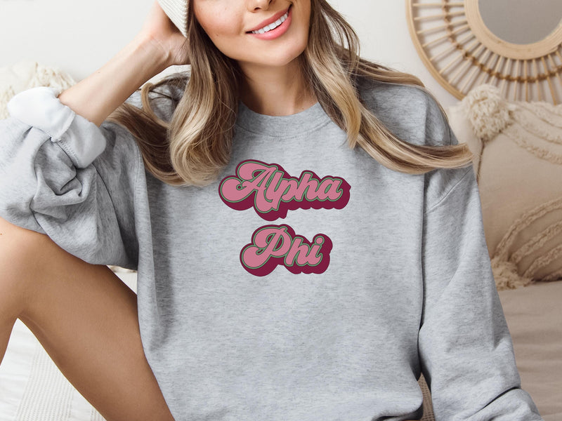 Alpha Phi Sweatshirt – Big Little Sorority Gift