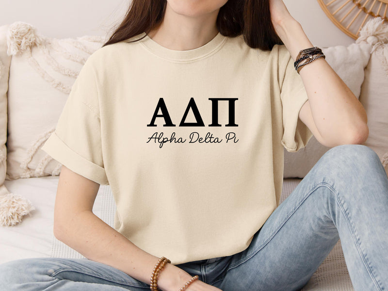 Alpha Delta Pi Sorority Shirt – Big Little Sorority Gift