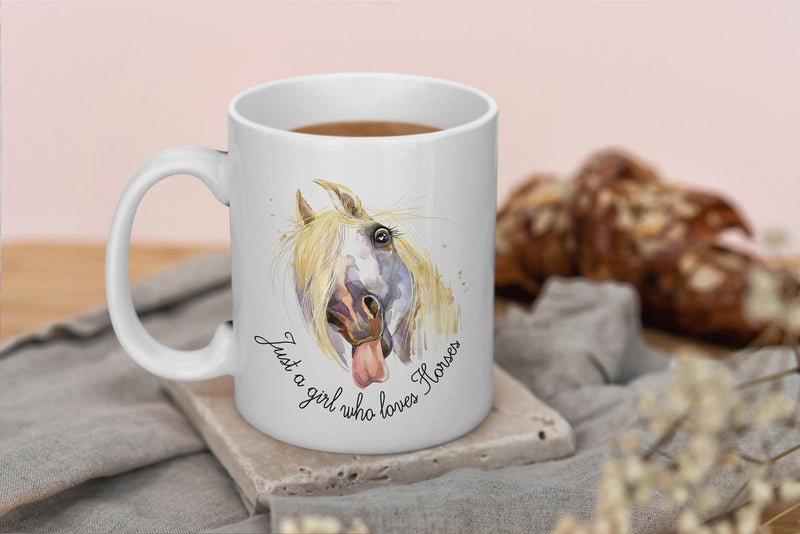 Custom Horse Mug - Ideal Equestrian Gift