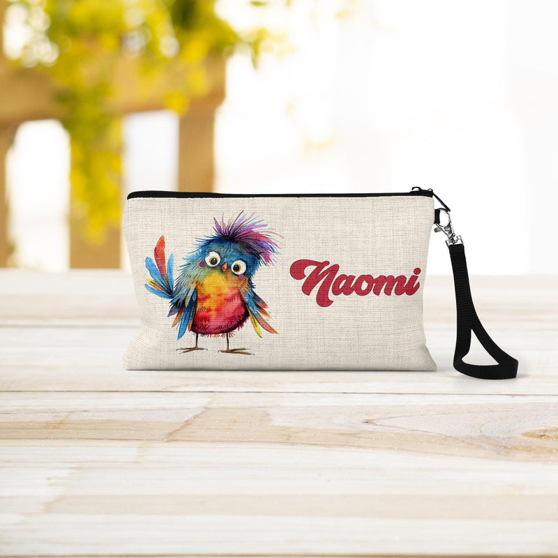 Bird Lover Custom Makeup Bag