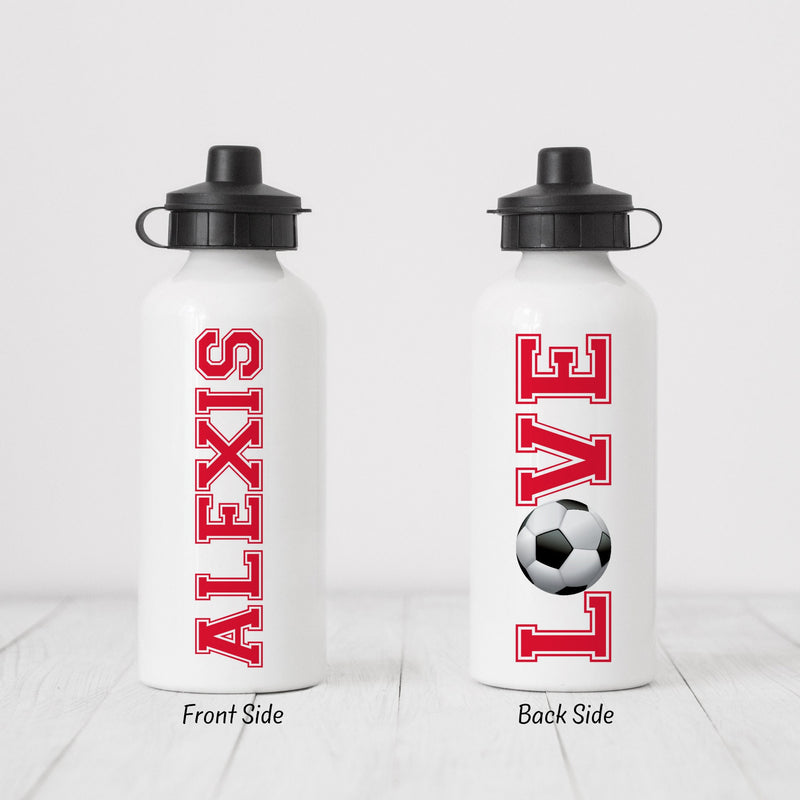 Soccer Gift, Personalized water bottle, soccer water bottle, water bottle, Team Gifts, sports water bottle, custom water bottle, SB16