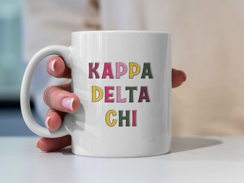 Kappa Delta Chi Sorority Mug – Perfect Sorority Gift!