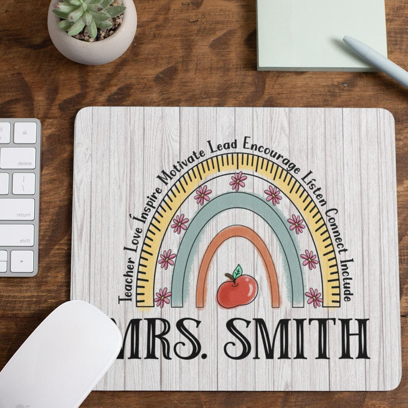 Teacher Mousepad - Custom Teacher Appreciation Gift for Back to School