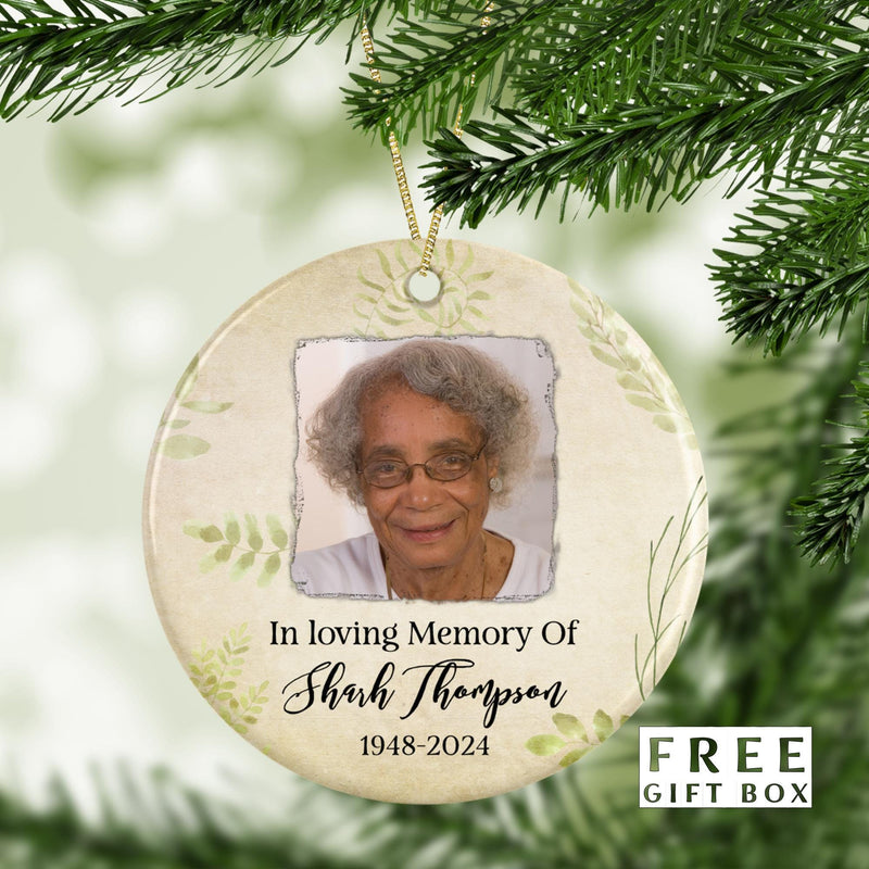 In Loving Memory Ceramic Ornament